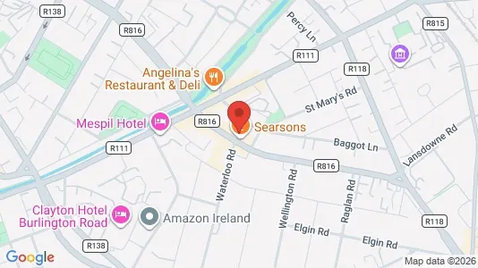 Office spaces for rent i Dublin 4 - kort over placeringen