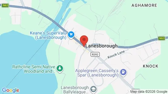 Office spaces for rent i Longford - kort over placeringen