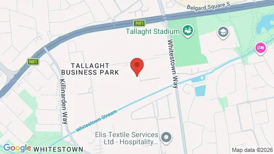 Værkstedslokaler til leje i Tallaght - Foto fra Google Street View
