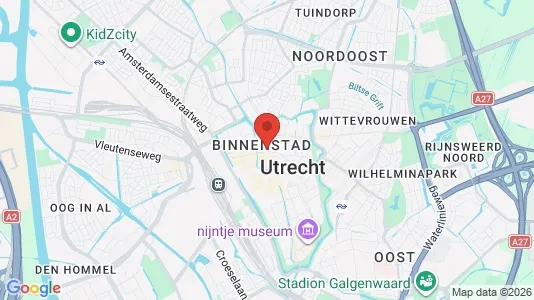 Büros zur Miete i Utrecht Binnenstad – Foto von Google Street View