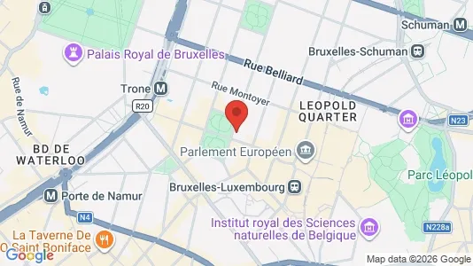 Gewerbeflächen zur Miete i Stad Brussel – Foto von Google Street View