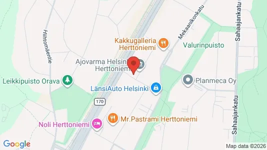 Büros zur Miete i Helsinki Itäinen - kort over placeringen