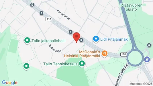 Office spaces for rent i Helsinki Läntinen - kort over placeringen