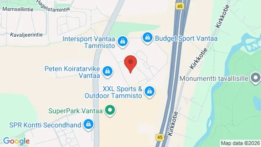 Lager til leie i Vantaa – Bilde fra Google Street View