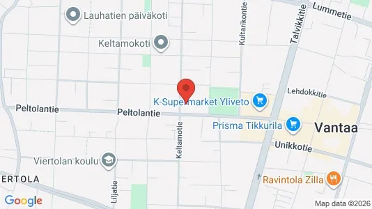 Gewerbeflächen zur Miete i Vantaa – Foto von Google Street View