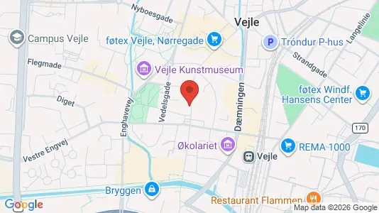 Gewerbeflächen zur Miete i Vejle – Foto von Google Street View