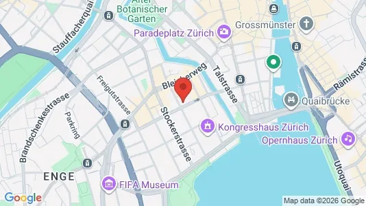 Lokale biurowe Do wynajęcia i Zurych District 2 - kort over placeringen