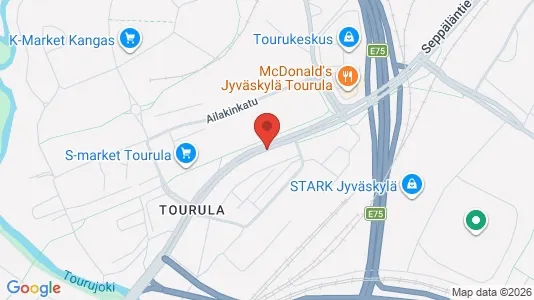 Gewerbeflächen zur Miete i Jyväskylä – Foto von Google Street View