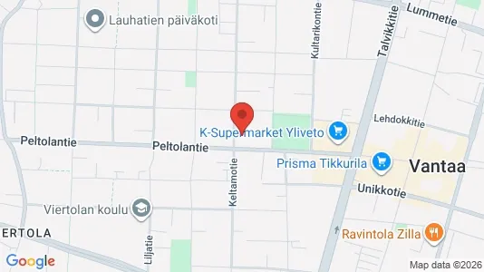 Gewerbeflächen zur Miete i Vantaa – Foto von Google Street View