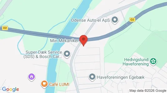 Kliniklokaler för uthyrning i Odense C – Foto från Google Street View