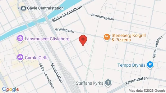 Gewerbeflächen zur Miete i Gävle – Foto von Google Street View
