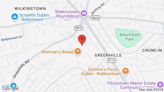Werkstätte zur Miete i Dublin 12 – Foto von Google Street View