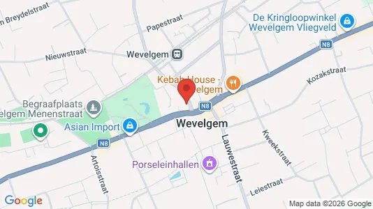 Bedrijfsruimtes te koop i Wevelgem - Foto uit Google Street View