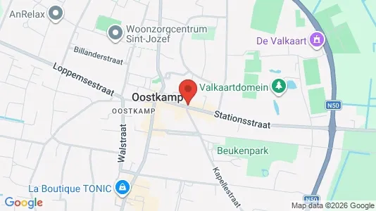 Liikekiinteistöt Vuokrattavana i Oostkamp - kort over placeringen