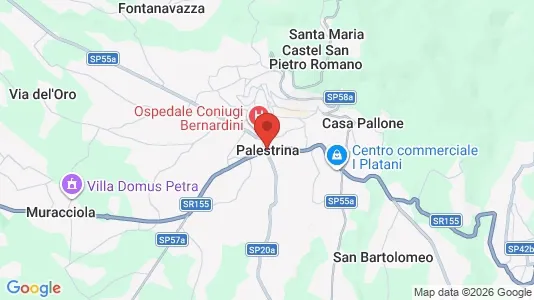 Ladenlokale zur Miete i Palestrina – Foto von Google Street View