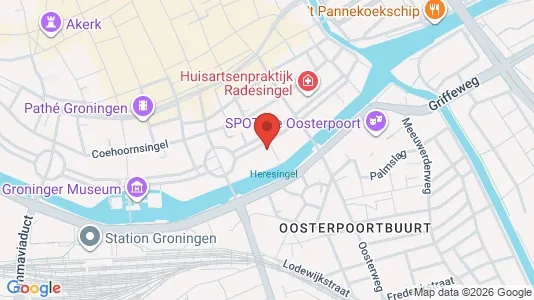 Kantorruimte te huur i Groningen - Foto uit Google Street View