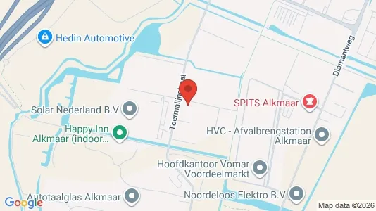 Toimistotilat Vuokrattavana i Alkmaar - kort over placeringen