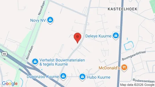 Almacenes En alquiler i Kuurne - Foto de Google Street View