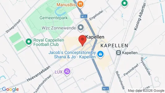 Commercial properties for rent i Kapellen - Photo from Google Street View