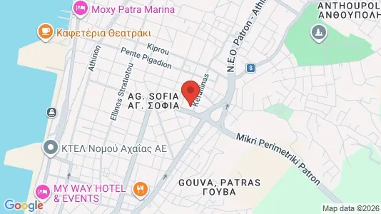 Kontorer til leie i Patras – Bilde fra Google Street View