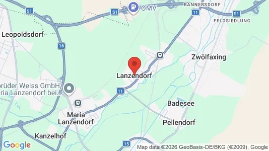 Kontorlokaler til leje i Lanzendorf - Foto fra Google Street View
