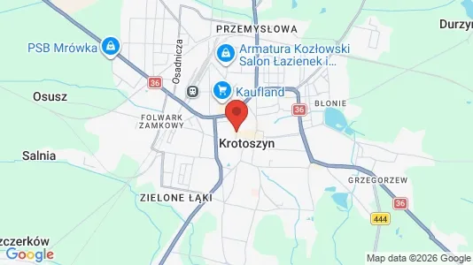 Propiedades comerciales En alquiler i Krotoszyński - Foto de Google Street View