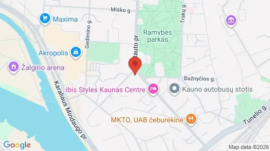Kantorruimte te huur i Kaunas - Foto uit Google Street View