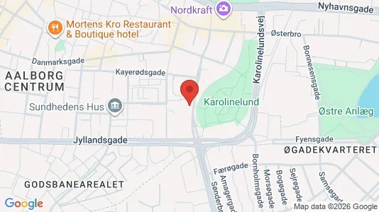 Espacios de oficina En alquiler i Aalborg - Foto de Google Street View