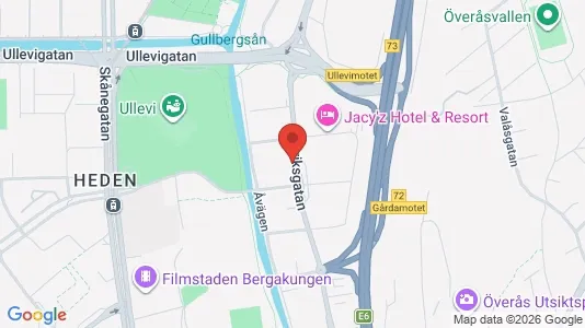 Lager til leie i Örgryte-Härlanda – Bilde fra Google Street View
