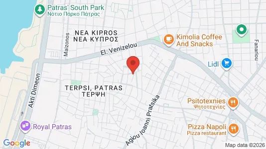 Bedrijfsruimtes te koop i Patras - kort over placeringen