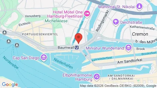 Kontorlokaler til leje i Hamborg Mitte - Foto fra Google Street View