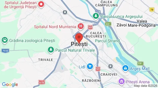 Gewerbeflächen zum Kauf i Piteşti – Foto von Google Street View