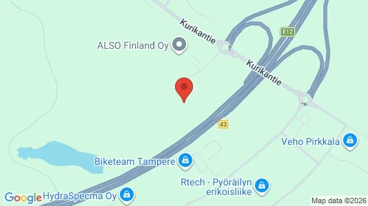Gewerbeflächen zur Miete i Pirkkala – Foto von Google Street View