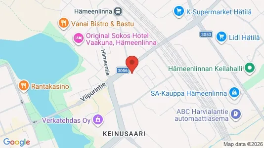 Office spaces for rent i Hämeenlinna - Photo from Google Street View