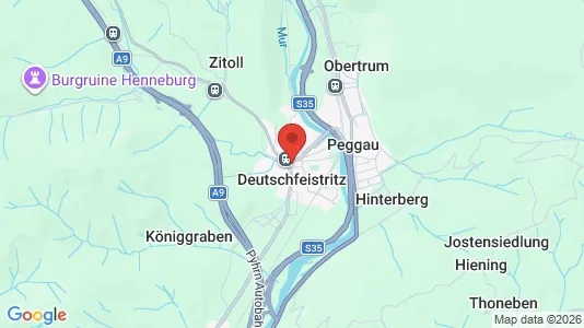 Werkstätte zur Miete i Deutschfeistritz – Foto von Google Street View