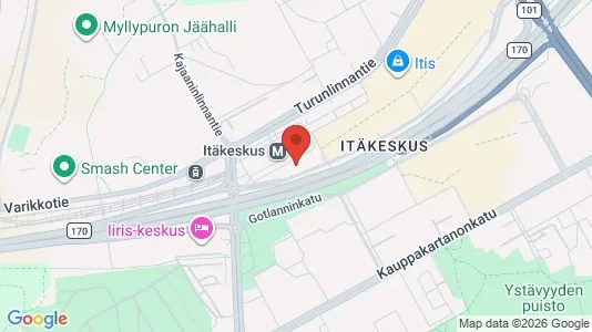 Office spaces for rent i Helsinki Itäinen - Photo from Google Street View