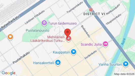 Företagslokaler för uthyrning i Åbo – Foto från Google Street View