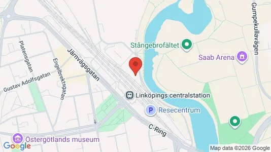 Kontorlokaler til leje i Linköping - Foto fra Google Street View