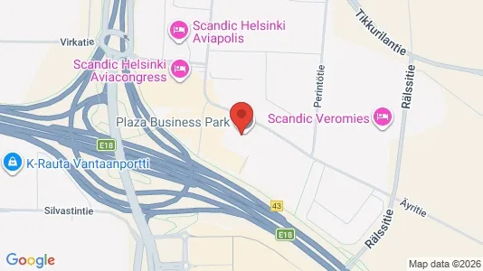 Büros zur Miete i Vantaa – Foto von Google Street View