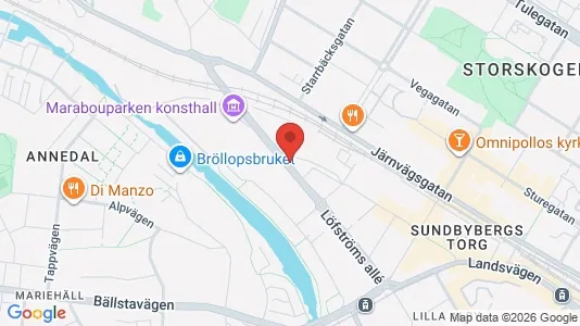 Office spaces for rent i Sundbyberg - Photo from Google Street View