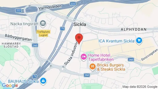 Kontorlokaler til leje i Nacka - Foto fra Google Street View