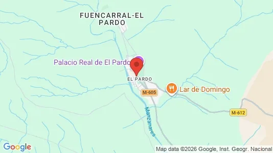 Office spaces for rent i El Pardo - kort over placeringen