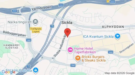 Office spaces for rent i Nacka - Photo from Google Street View