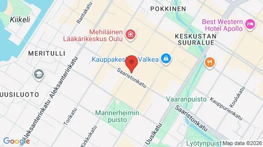 Företagslokaler för uthyrning i Uleåborg – Foto från Google Street View