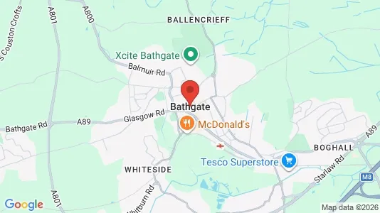Lokaler til leje i Bathgate - West Lothian - Foto fra Google Street View