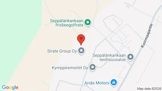 Office spaces for rent i Jyväskylä - kort over placeringen