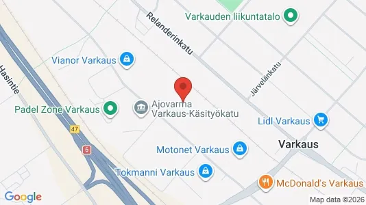Lager zur Miete i Varkaus – Foto von Google Street View