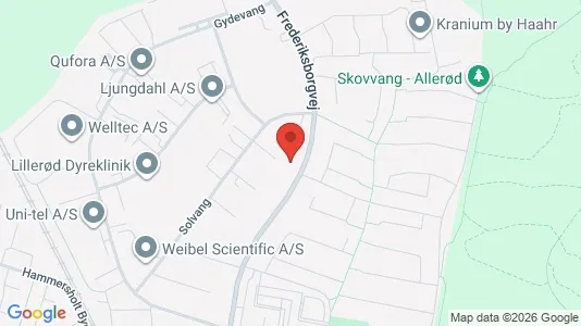 Office spaces for rent i Allerød - Photo from Google Street View