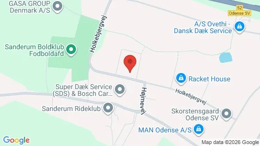 Lager zur Miete i Odense SV – Foto von Google Street View