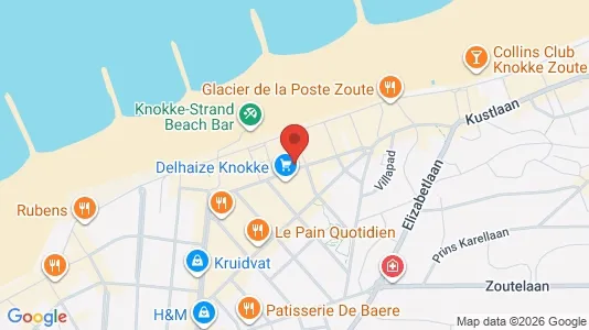 Gewerbeflächen zur Miete i Knokke-Heist – Foto von Google Street View